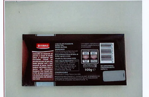 Immagine 2 del prodotto FONDENTE NOIR CIOCCOLATO FONDENTE EXTRA 72% CACAO