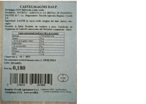 Immagine del prodotto CASTELMAGNO DOP