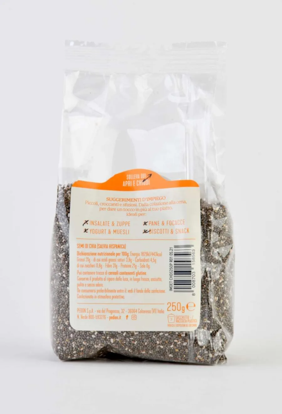 Immagine 2 del prodotto SEMI DI CHIA (Salvia Hispanica)