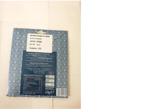Immagine 2 del prodotto SALMONE NORVEGESE AFFUMICATO - 50g.