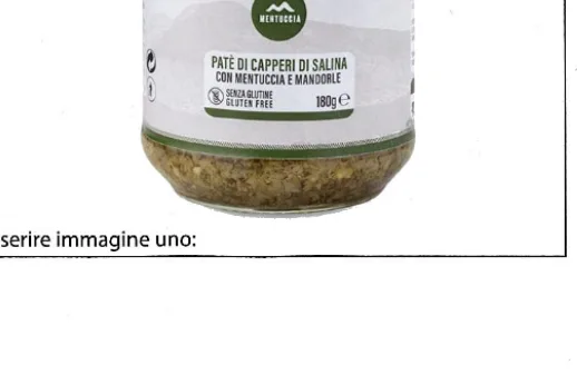 Immagine 1 del prodotto Paté di capperi di salina con mentuccia e mandorle