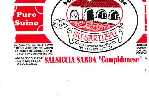 Immagine del prodotto SALSICCIA SARDA CAMPIDANESE