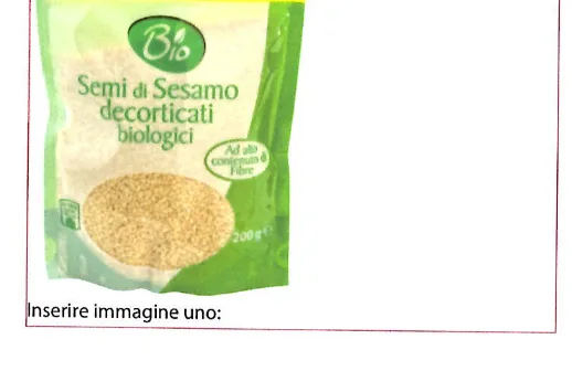 Immagine del prodotto SEMI DI SESAMO DECORTICATI BIOLOGICI