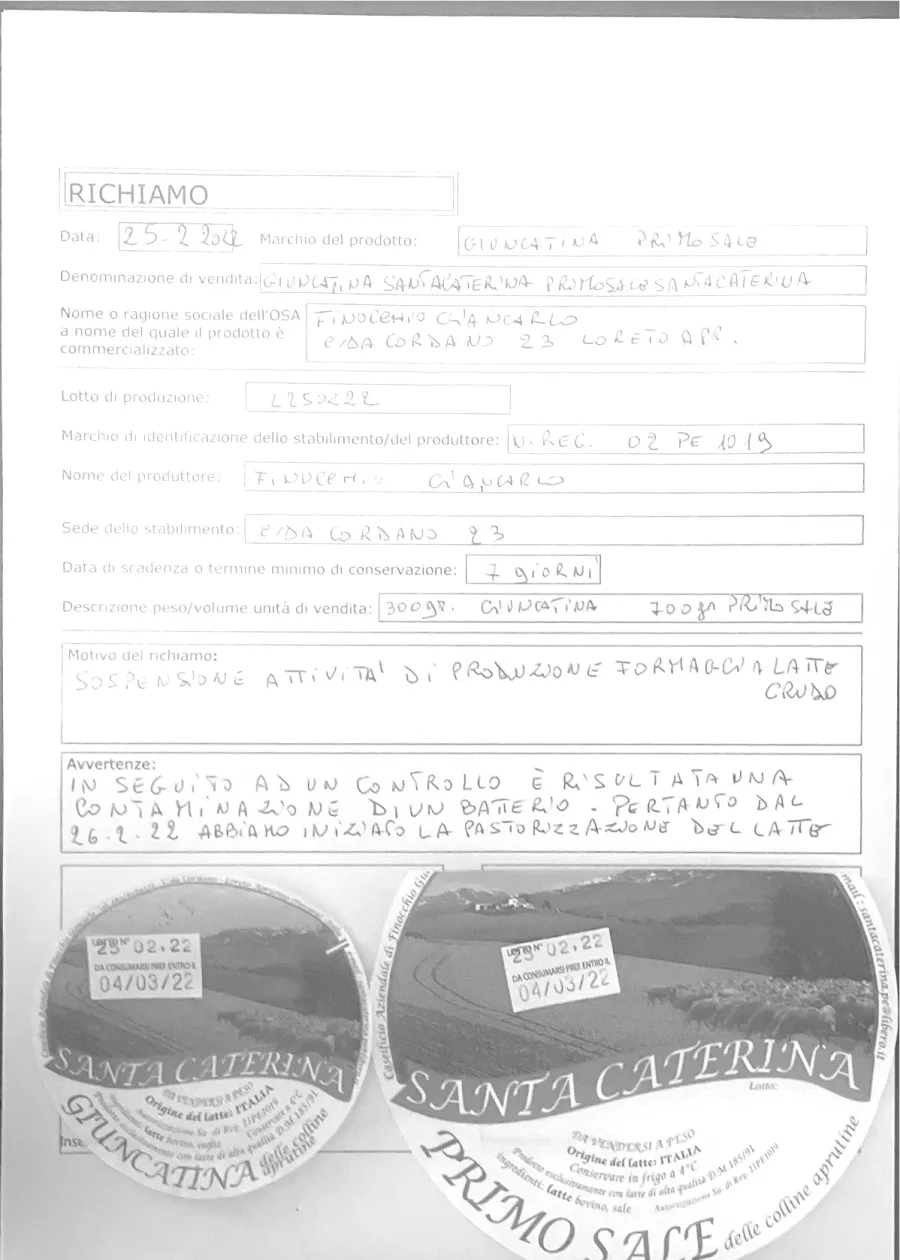 Immagine del prodotto Giuncatina Santa Caterina Primosale Santa Caterina