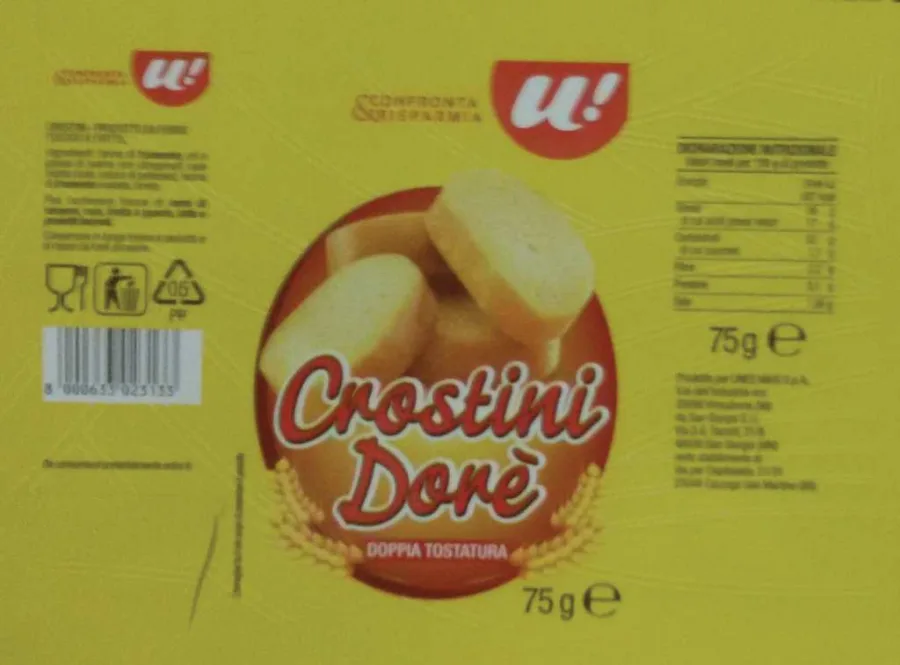 Immagine 1 del prodotto Crostini dorè