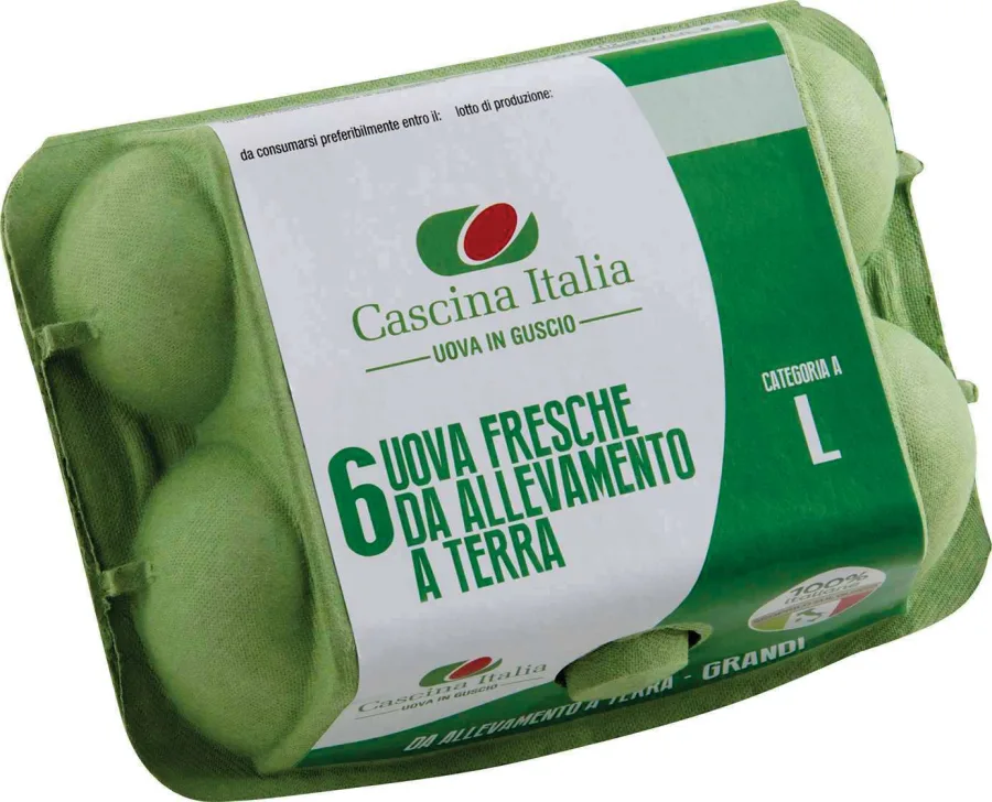 Immagine 1 del prodotto Uova fresche da allevamento a terra Cat A