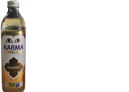 Confezione di Bevanda kombucha Zenzero