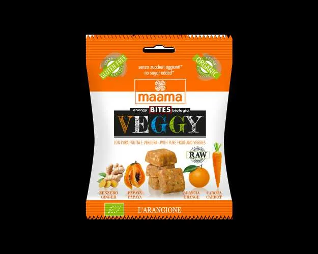 Immagine 2 del prodotto ENERGY BITES BIOLOGICI VEGGY - L'ARANCIONE