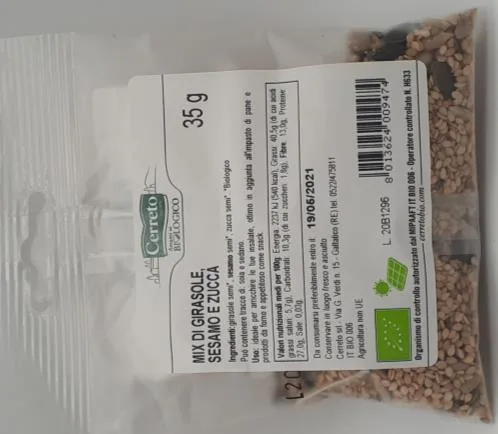 Immagine 2 del prodotto mix girsole, sesamo, zucca bio