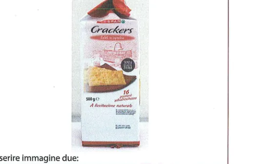 Immagine 2 del prodotto CRACKER SALATO IN SUPERFICIE 500gr
