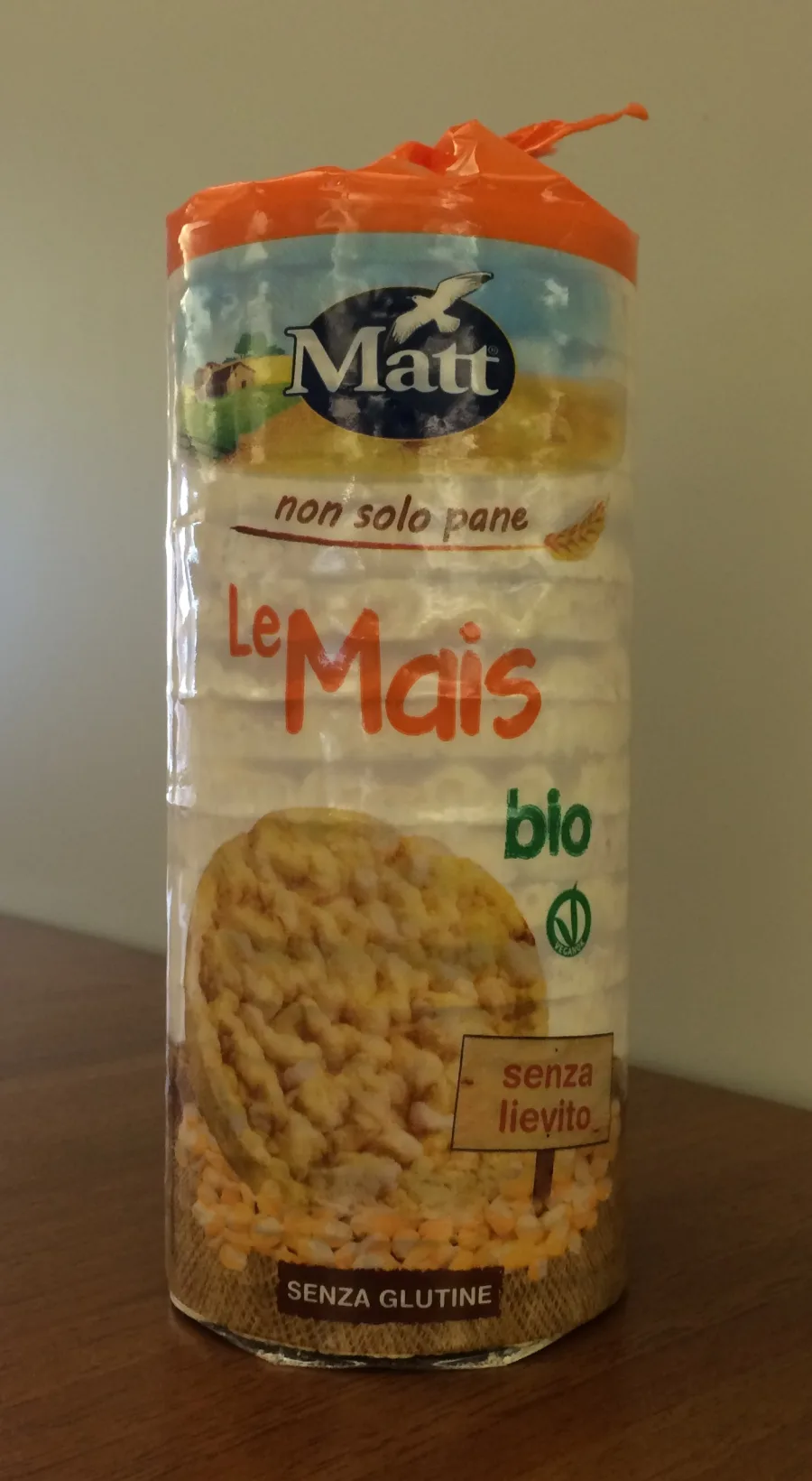 Confezione di Matt non solo pane Le Mais Bio - Galletta di Mais bio