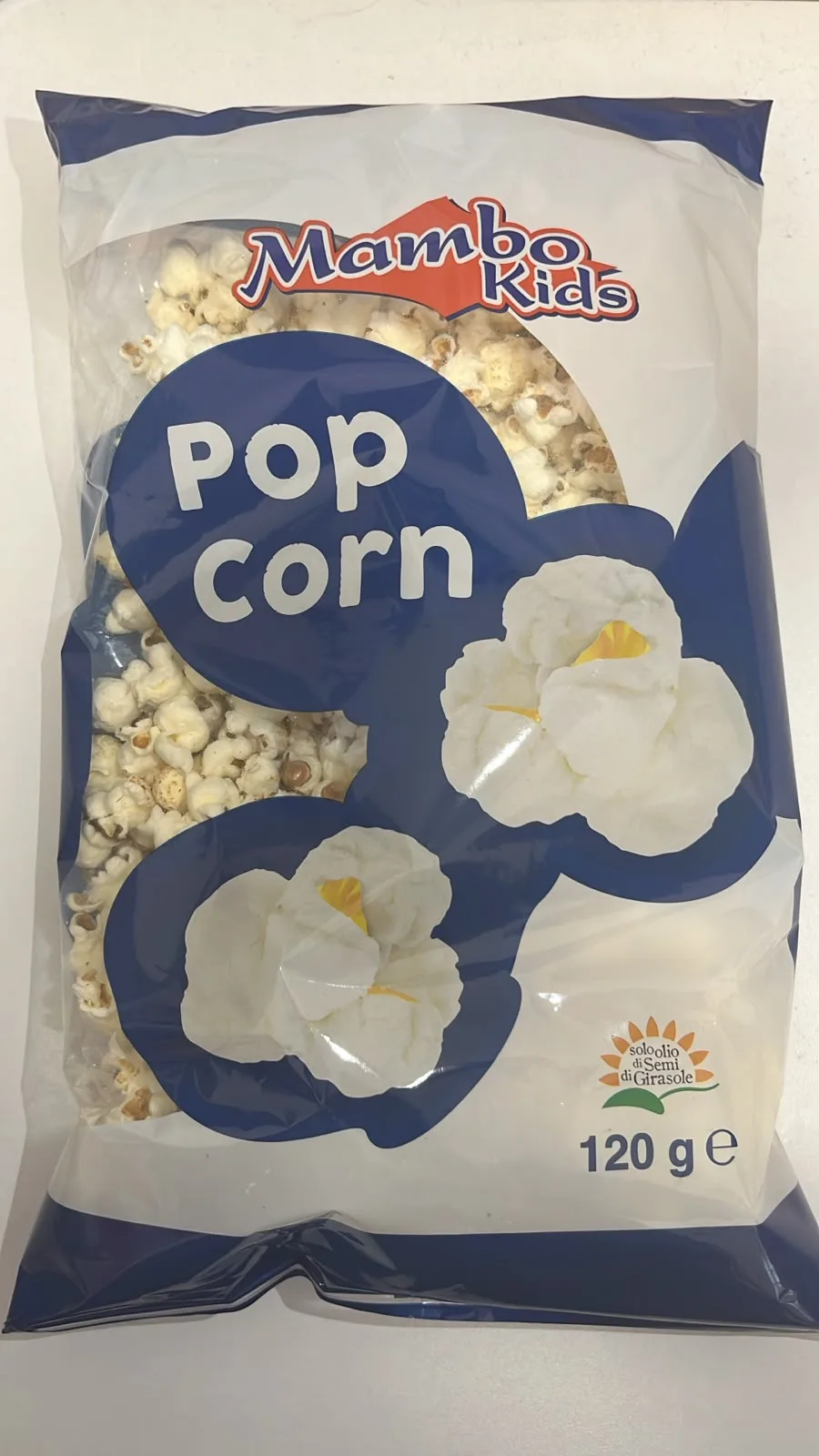 Confezione di Pop corn