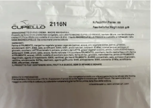 Immagine 1 del prodotto 2116/N GRANCORNETTO CURVO CREMA RSPO SG 55pz