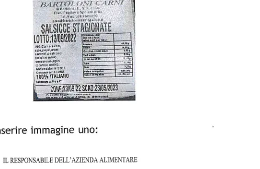 Immagine 1 del prodotto salsiccia stagionata