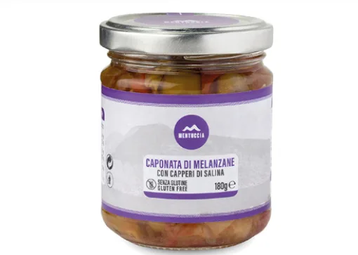 Immagine del prodotto Caponata di melanzane con capperi di salina