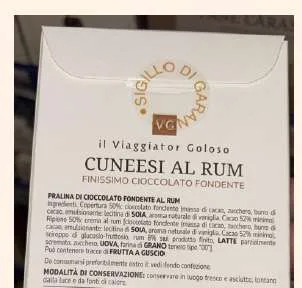 Immagine 1 del prodotto CUNEESI AL RUM - FINISSIMO CIOCCOLATO FONDENTE