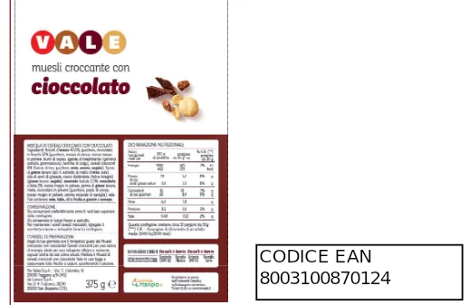Immagine 2 del prodotto MUESLI CIOCCOLATO 1000