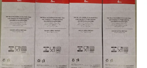 Immagine 2 del prodotto FORCHETTA TAVOLA EXAGONA MA MAISON 6 PZ