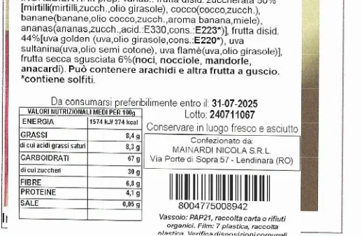Immagine 2 del prodotto MELANGE ESOTICO(MIX FRUTTA SECCA E DISIDRATATA