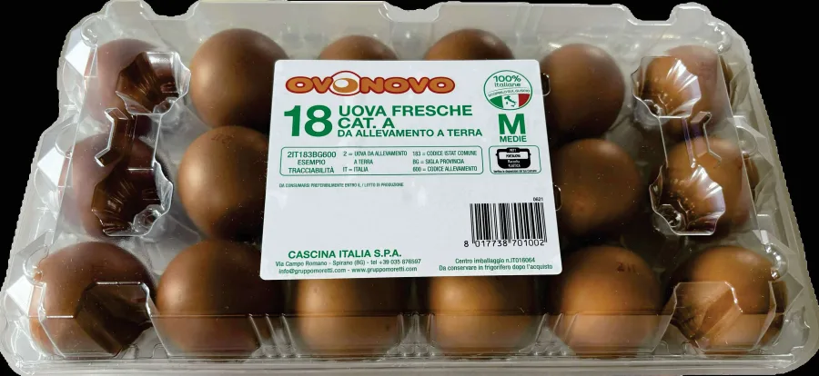 Immagine 1 del prodotto Uova fresche da allevamento a terra Cat A