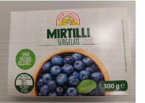 Immagine del prodotto MIRTILLI