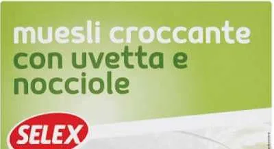 Immagine 1 del prodotto MUESLI CROCCANTE CON UVETTA E NOCCIOLE