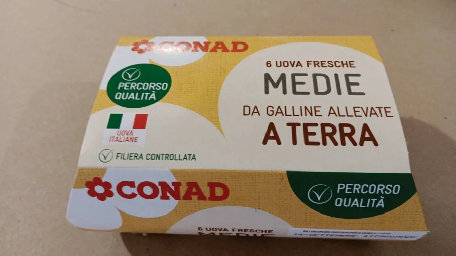 Immagine del prodotto Uova fresche da allevamento a terra Cat A