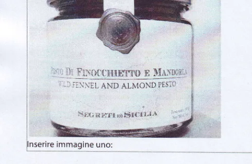 Confezione di Pesto di finocchietto e mandorle - Segreti di Sicilia