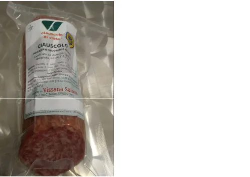Confezione di CIAUSCOLO di VISSO CIAUSCOLO IGP
