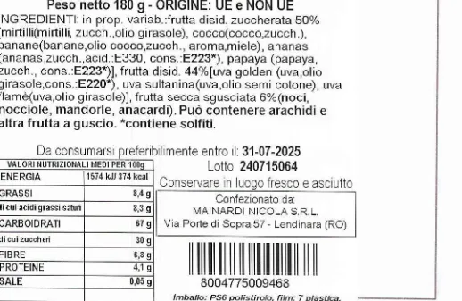 Immagine 2 del prodotto MELANGE ESOTICO (MIX FRUTTA SECCA E DISIDRATATA