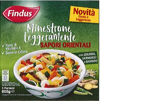 Confezione di Minestrone sapori orientali 600 gr