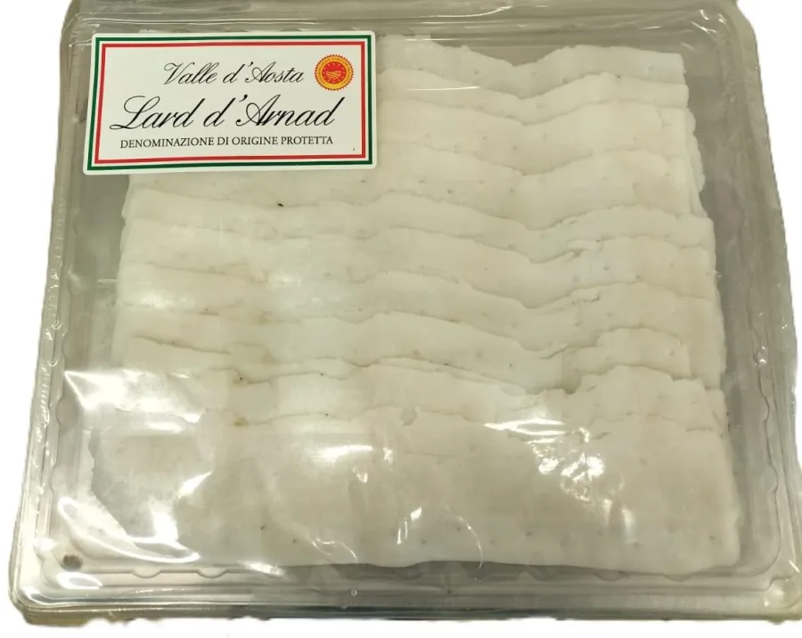Immagine del prodotto VALLE D¿AOSTA LARD D¿ARNAD DOP AFFETTATO