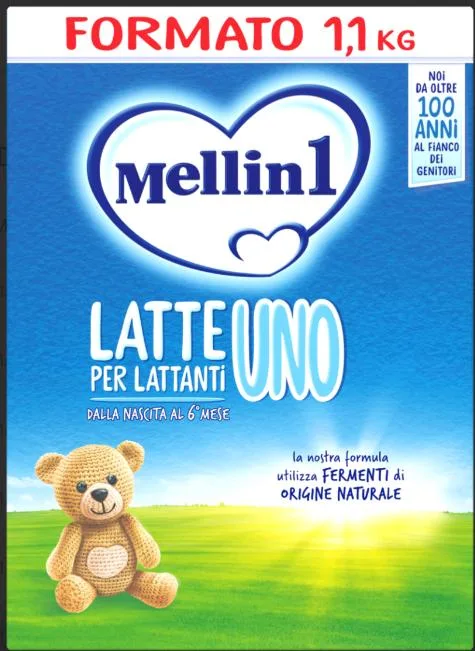 Confezione di MELLIN 1 - (2X550 GR)X3