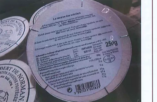 Confezione di Camembert 250g