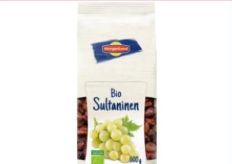 Immagine del prodotto MorgenLand Bio Sultanien 500g / MorgenLand Sultanine essiccate 500g