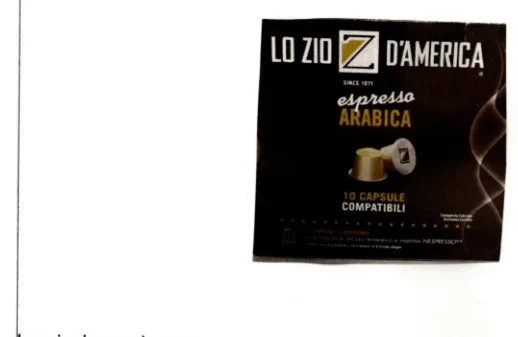 Immagine 1 del prodotto CAPSULE COMPATIBILI ESPRESSO ARABICA 10x5,5g