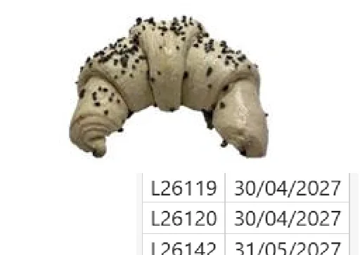 Immagine 2 del prodotto 3013 CORNETTO CURVO EXTRAFARCITURA NOCCIOLA MADRE DELUXE RSPO SG
