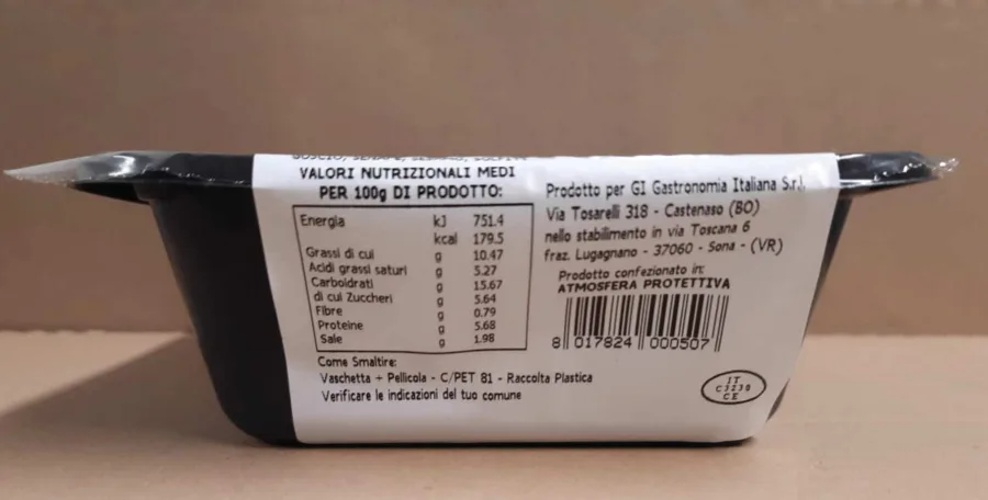 Immagine 1 del prodotto CANNELLONI DI MAGRO 300g B