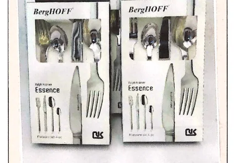 Immagine 1 del prodotto Set posate 4 pezzi acciaio essence