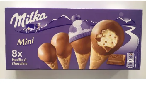 Immagine 1 del prodotto Milka Mini-Cones 8x25ml
