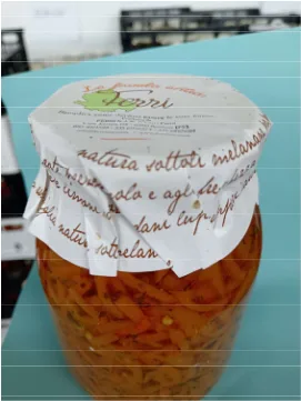 Immagine del prodotto Zucca a filetti piccanti 900g
