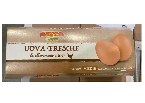 Immagine 1 del prodotto Uova fresche da allevamento a terra Cat A