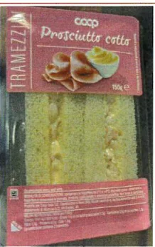 Immagine 2 del prodotto TRAMEZZINO COOP PROSCIUTTO COTTO 150G