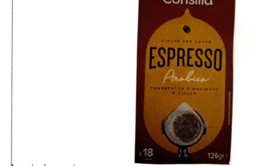 Immagine 1 del prodotto CIALDA CONSILIA ESPRESSO ARABICA 18x7g
