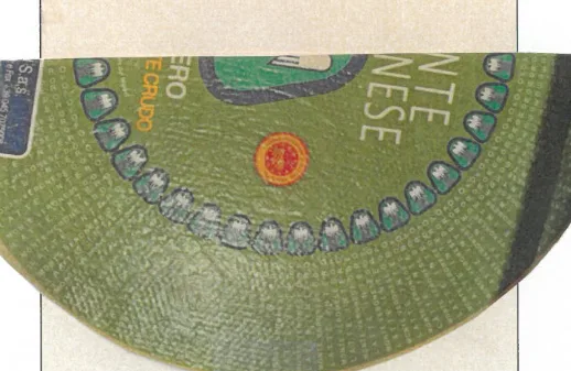 Immagine 2 del prodotto FORMAGGIO MONTE VERONESE LATTE INTERO DOP 1/2 FORMA IN ATM