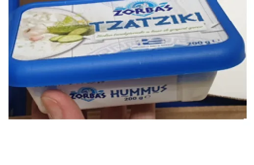 Confezione di Tzatziki Zorbas Salsa tradizionale a base di yogurt greco