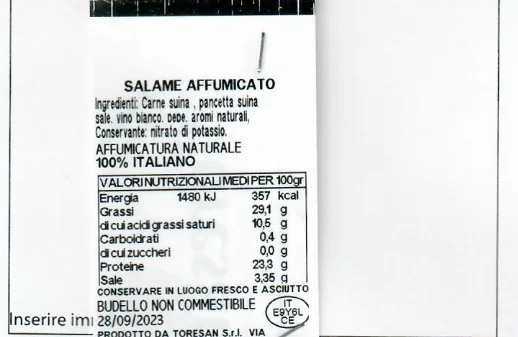 Immagine 2 del prodotto SALAME AFFUMICATO