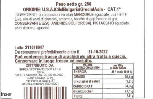 Immagine 2 del prodotto TS16 TOSANO WINNER MIX "VASCHETTA" GR.250/12