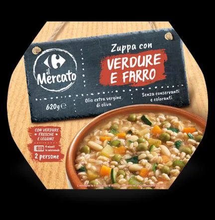 Immagine del prodotto ZUPPA CON VERDURE E FARRO