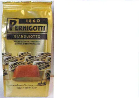 Immagine 1 del prodotto Gianduiotto - Praline di cioccolato alle nocciole gianduia